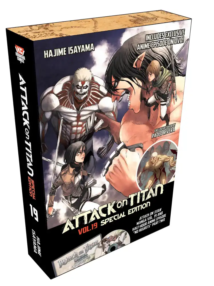 Attack on Titan: Special Edition [With DVD] Volume 19