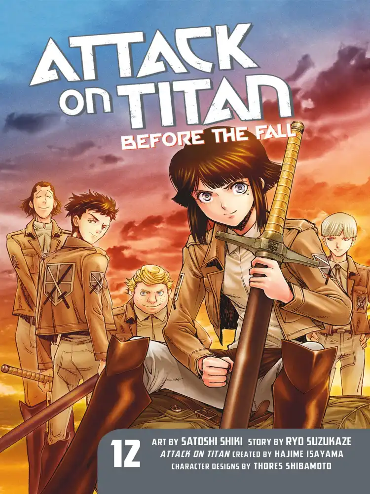 9781632363831 Attack on Titan: Before the Fall Volume 12