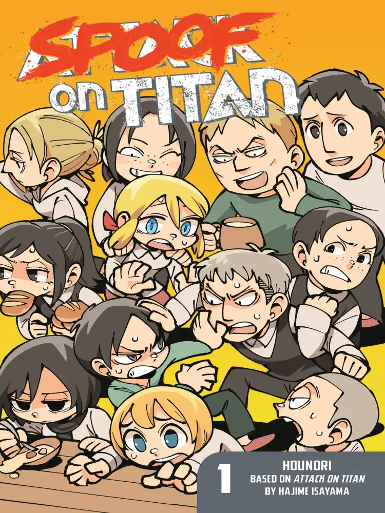 9781632364081 Spoof on Titan Volume 01