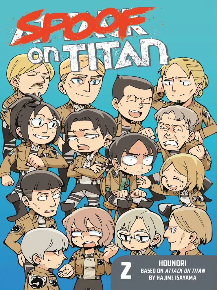 9781632364098 Spoof on Titan Volume 02
