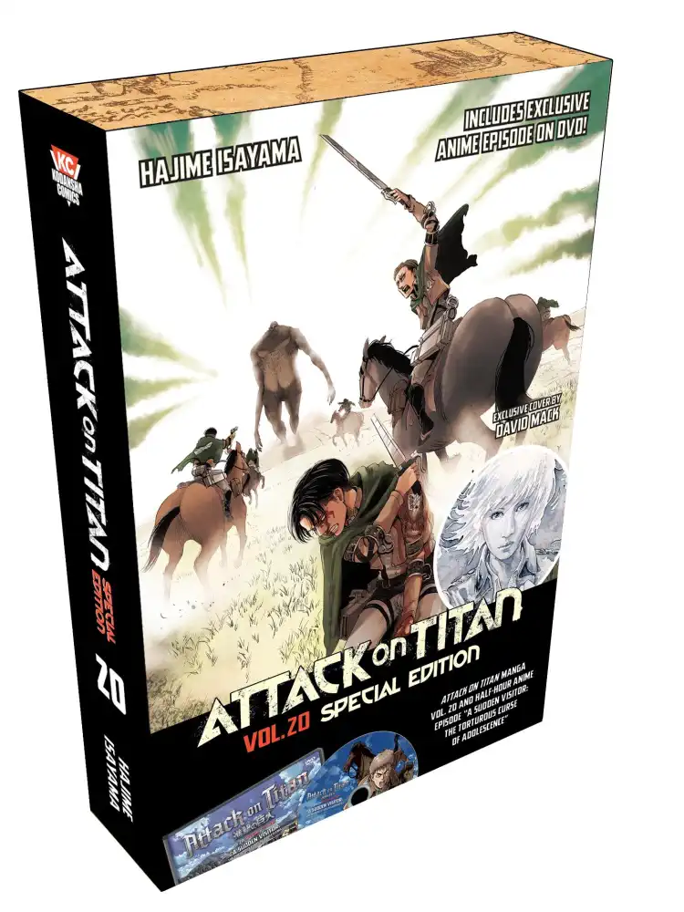 Attack on Titan: Special Edition [With DVD] Volume 20