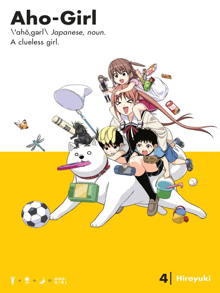 9781632364609 Aho-Girl: A Clueless Girl Volume 04
