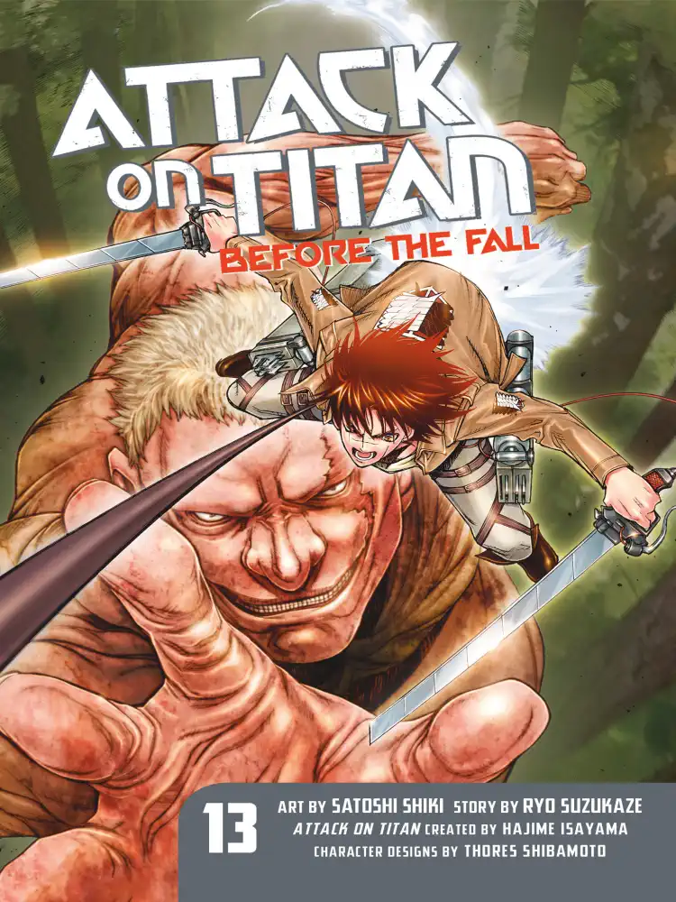 9781632365361 Attack on Titan: Before the Fall Volume 13