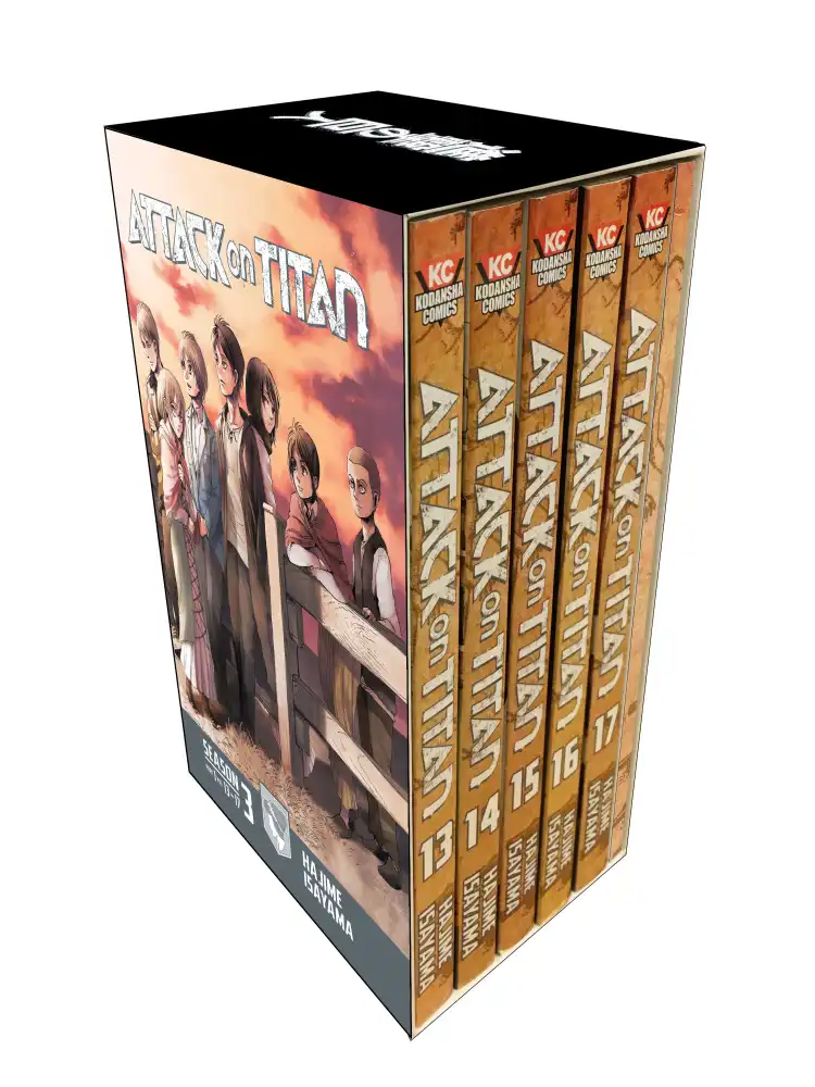 9781632366559 Attack On Titan Season 3 Part 1: Box Set 04