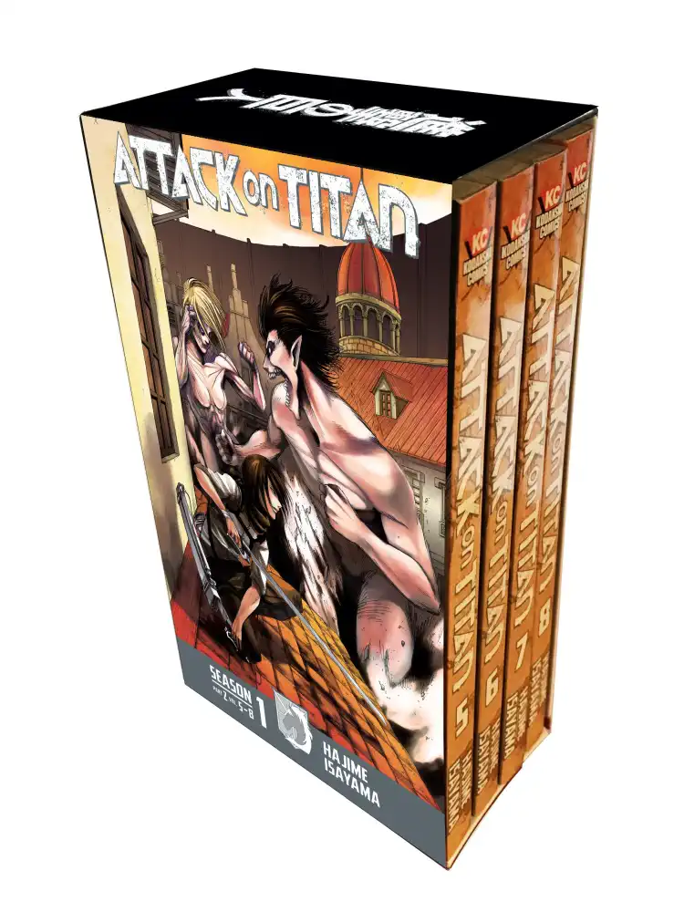 9781632367006 Attack On Titan Season 1 Part 2: Box Set 02