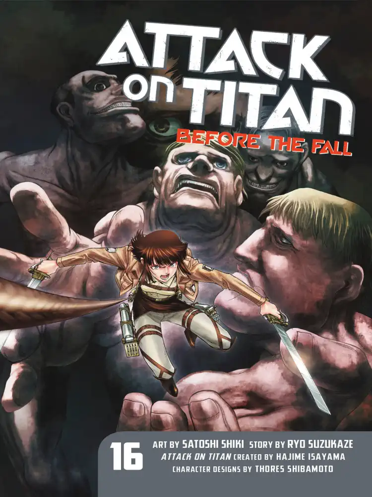 9781632368294 Attack on Titan: Before the Fall Volume 16