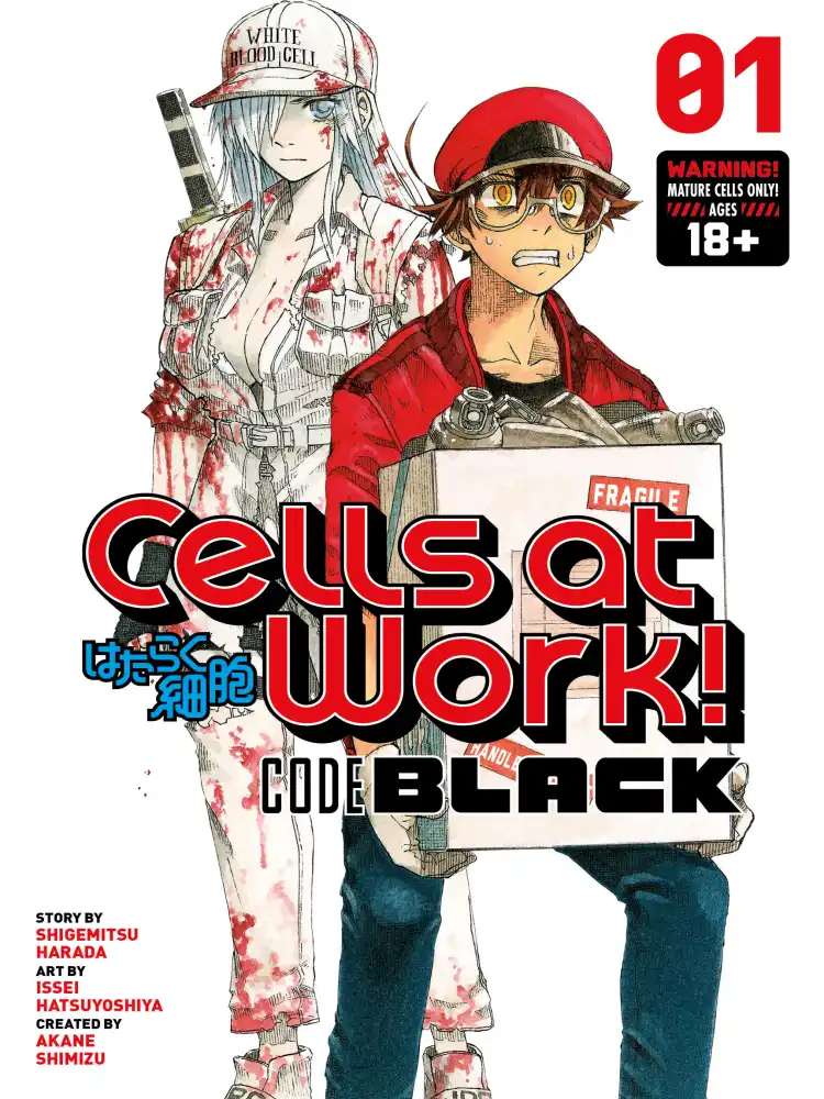 9781632368942 Cells at Work! CODE BLACK Volume 01