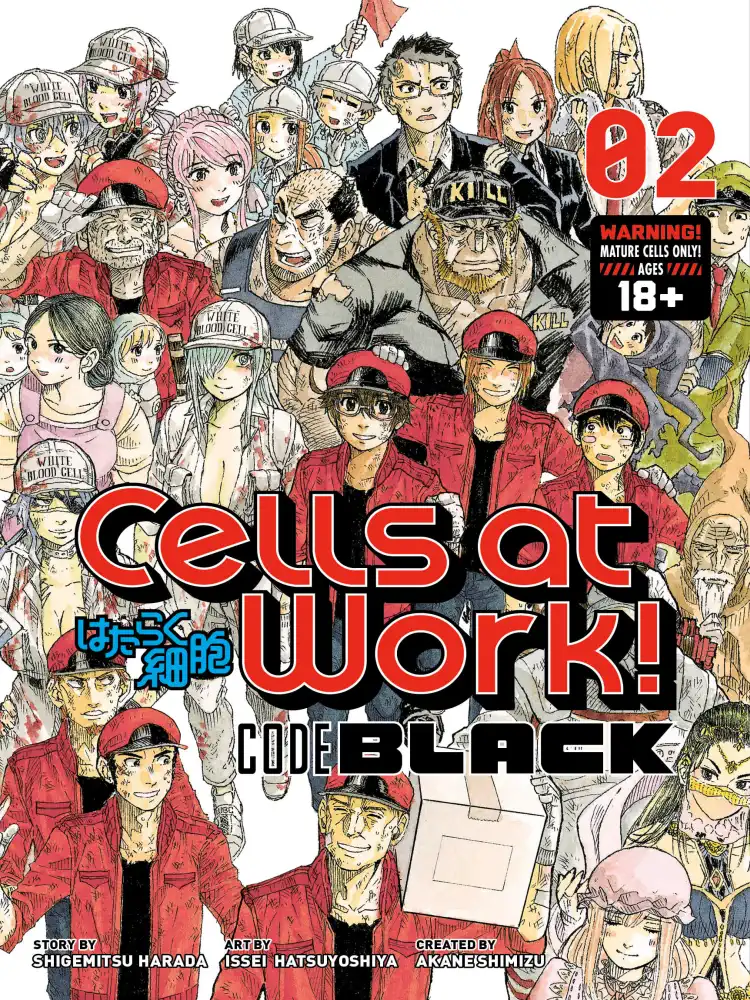 9781632368959 Cells at Work! CODE BLACK Volume 02