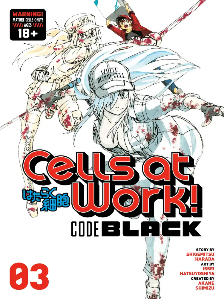 9781632368966 Cells at Work! CODE BLACK Volume 03