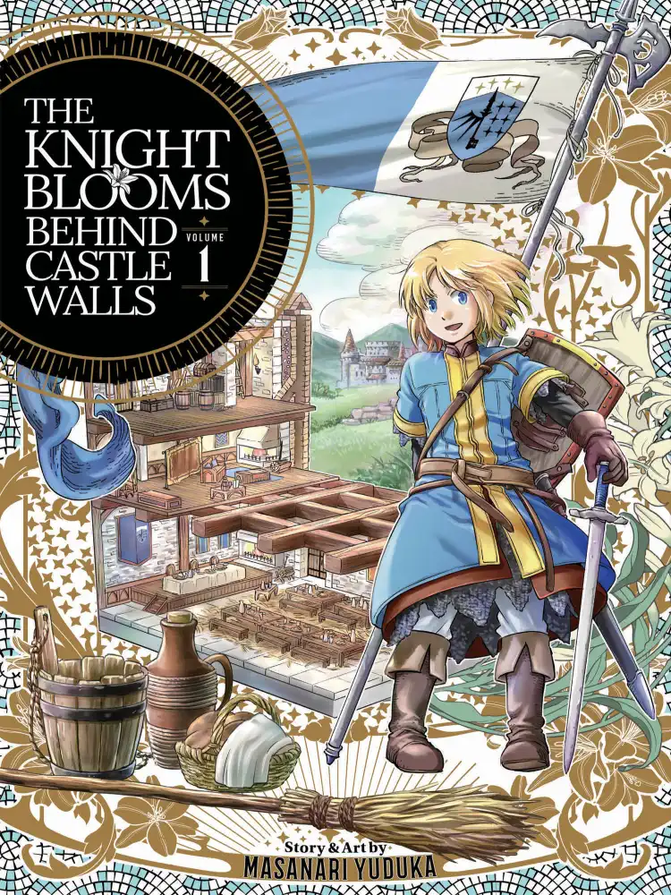 9781638589563 The Knight Blooms Behind Castle Walls Volume 01