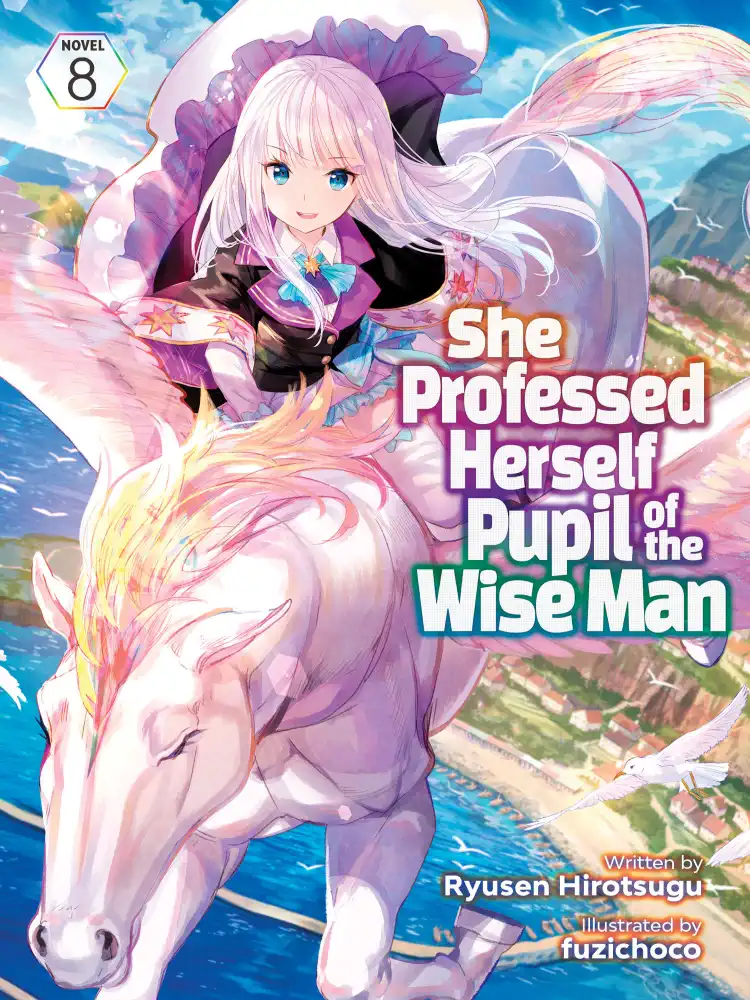 9781638589624 She Professed Herself Pupil of the Wise Man (Light Novel) Volume 08