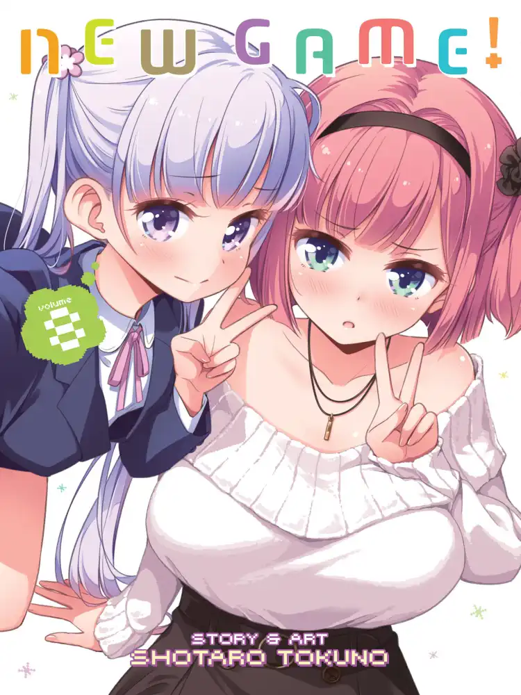 9781645052050 New Game! Volume 08