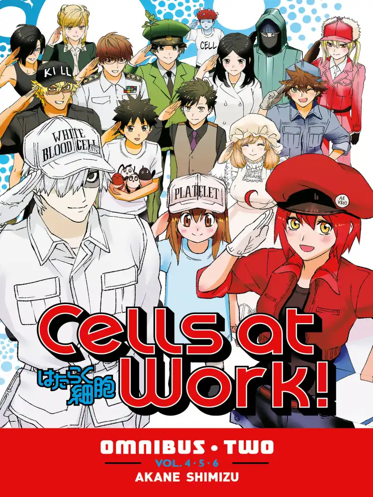 Cells at Work! 3-In-1 Omnibus Edition [04-05-06] Volume 02