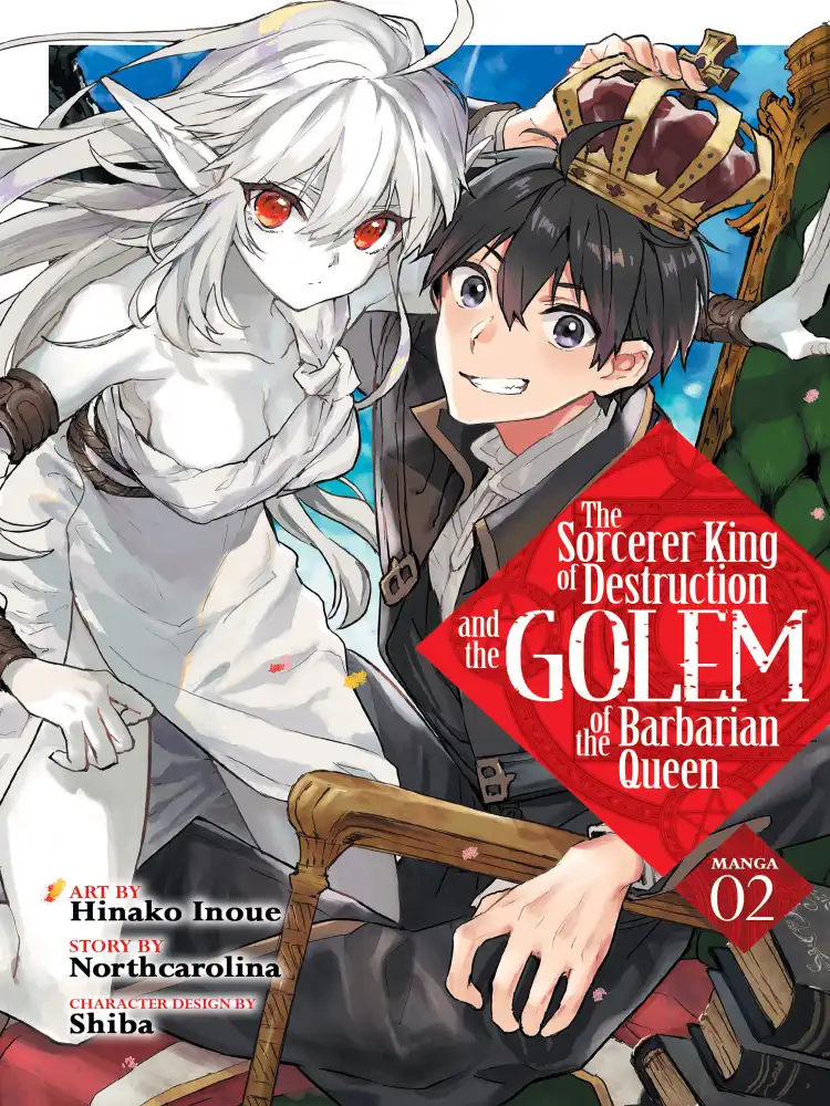 9781648270932 The Sorcerer King of Destruction and the Golem of the Barbarian Queen Volume 02