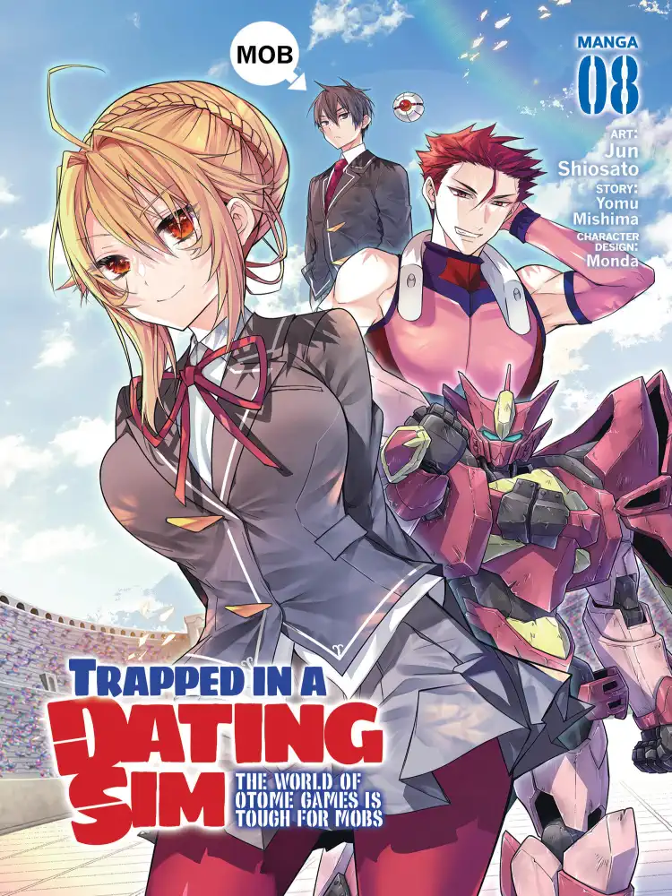 9781685799212 Trapped in a Dating Sim: The World of Otome Games is Tough for Mobs Volume 08