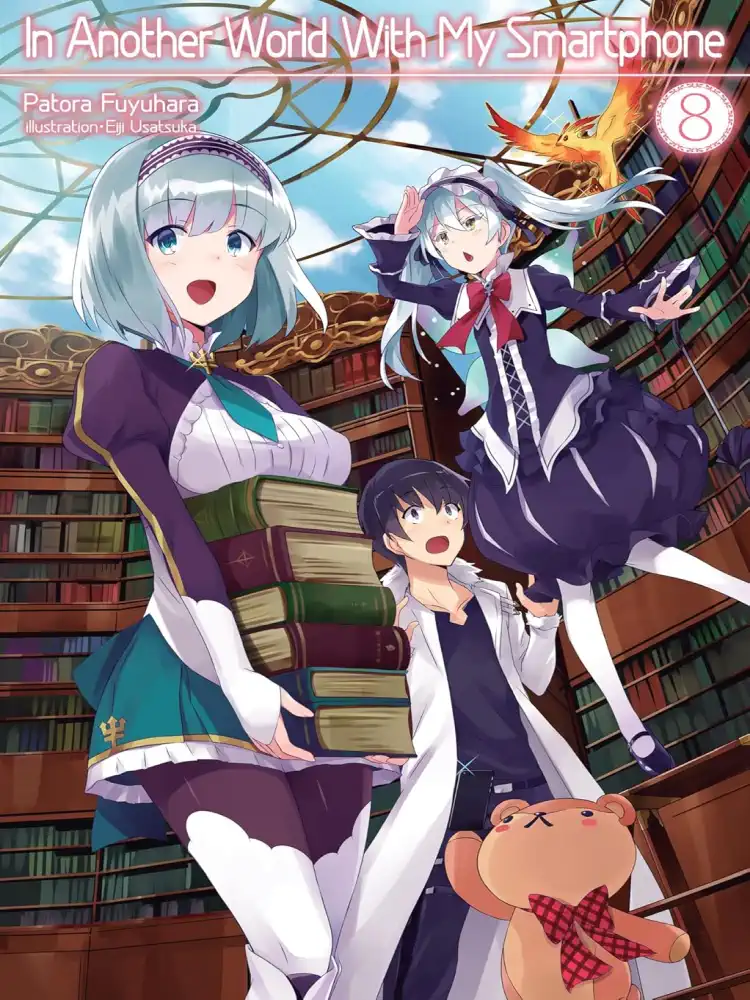 9781718350076 In Another World with My Smartphone (Light Novel) Volume 08