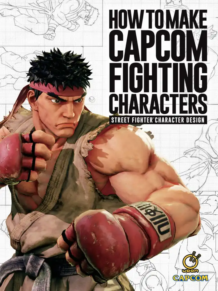 9781772941364 How to Make Capcom Fighting Characters: Street Fighter Character Design
