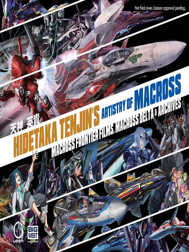 9781772942507 Hidetaka Tenjin's Artistry of Macross: Macross Frontier Films Macross Delta & Archives