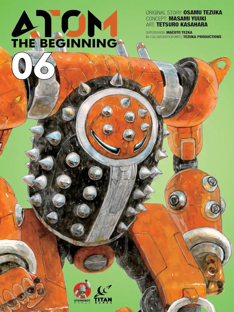 9781787740037 Atom: The Beginning Volume 06