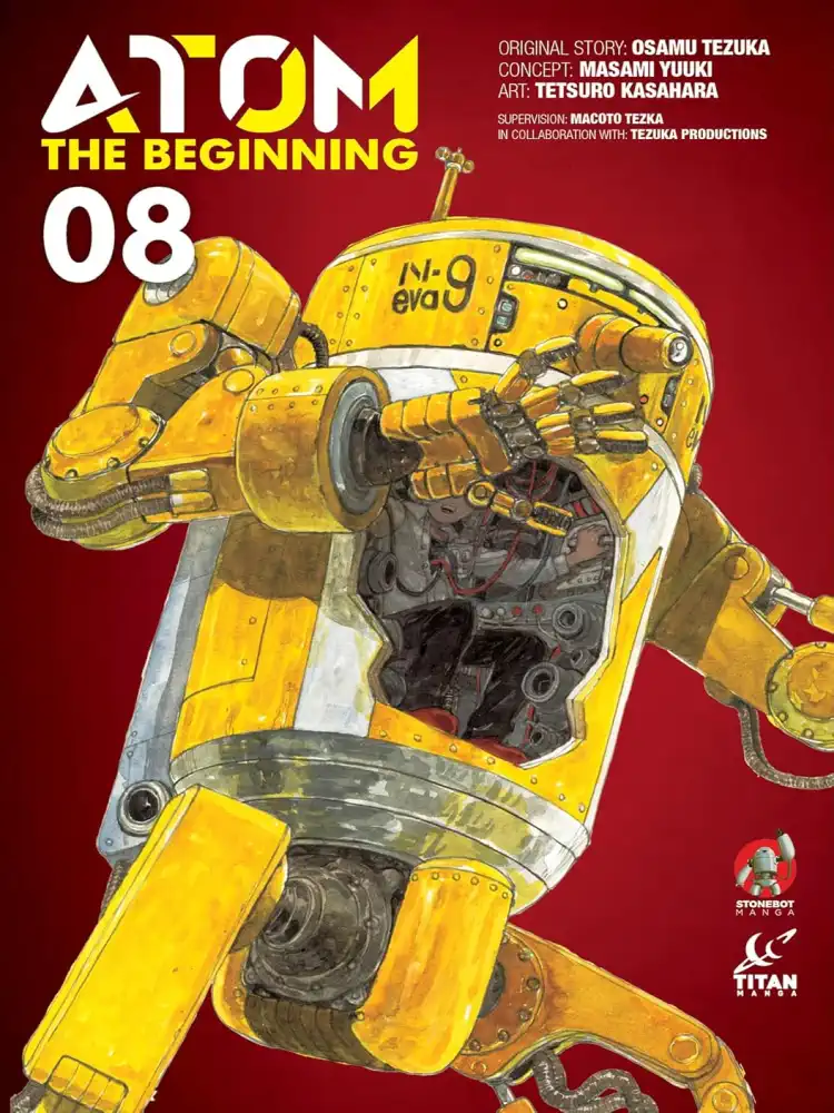 9781787740051 Atom: The Beginning Volume 08