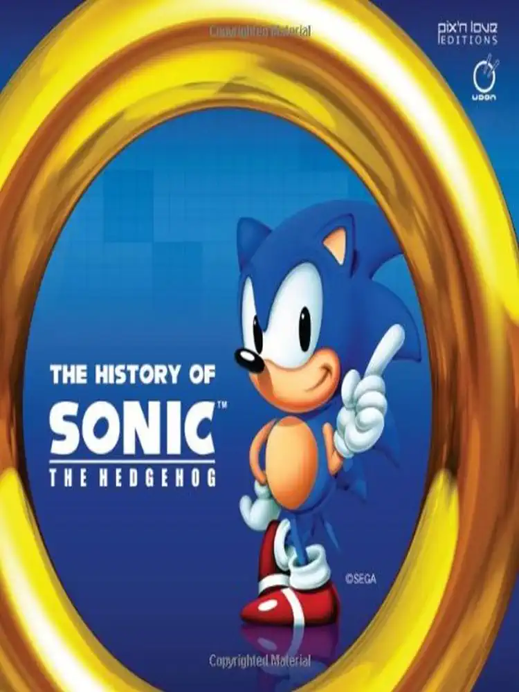 9781926778563 The History of Sonic the Hedgehog (Hardcover)