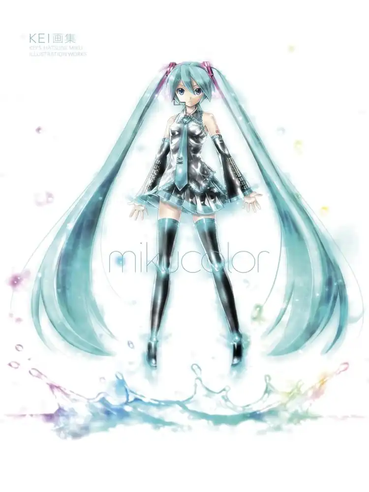9781927925089 Hatsune Miku: Mikucolor: Kei's Illustration