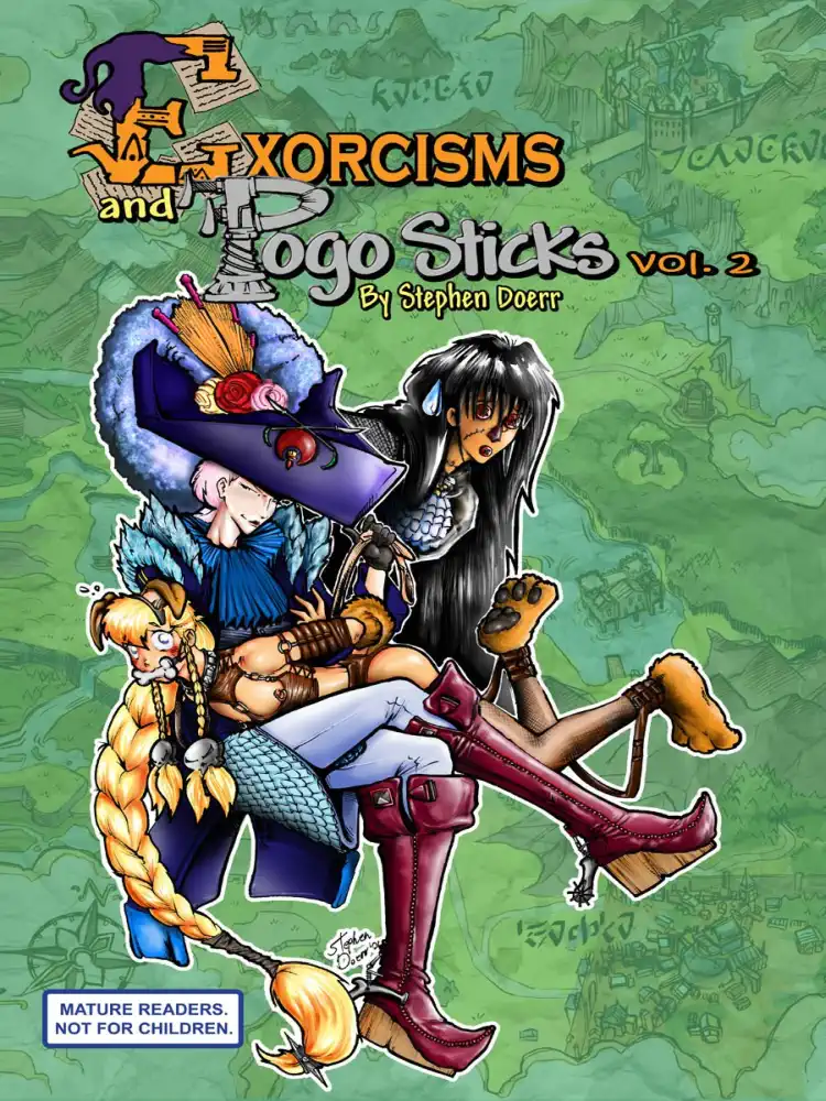 9781933664026 Exorcisms and Pogo Sticks Volume 02