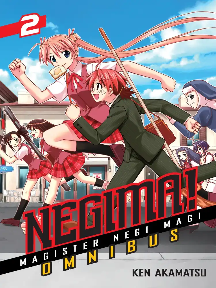 Negima! 3-In-1 Omnibus Edition [04-05-06] Volume 02