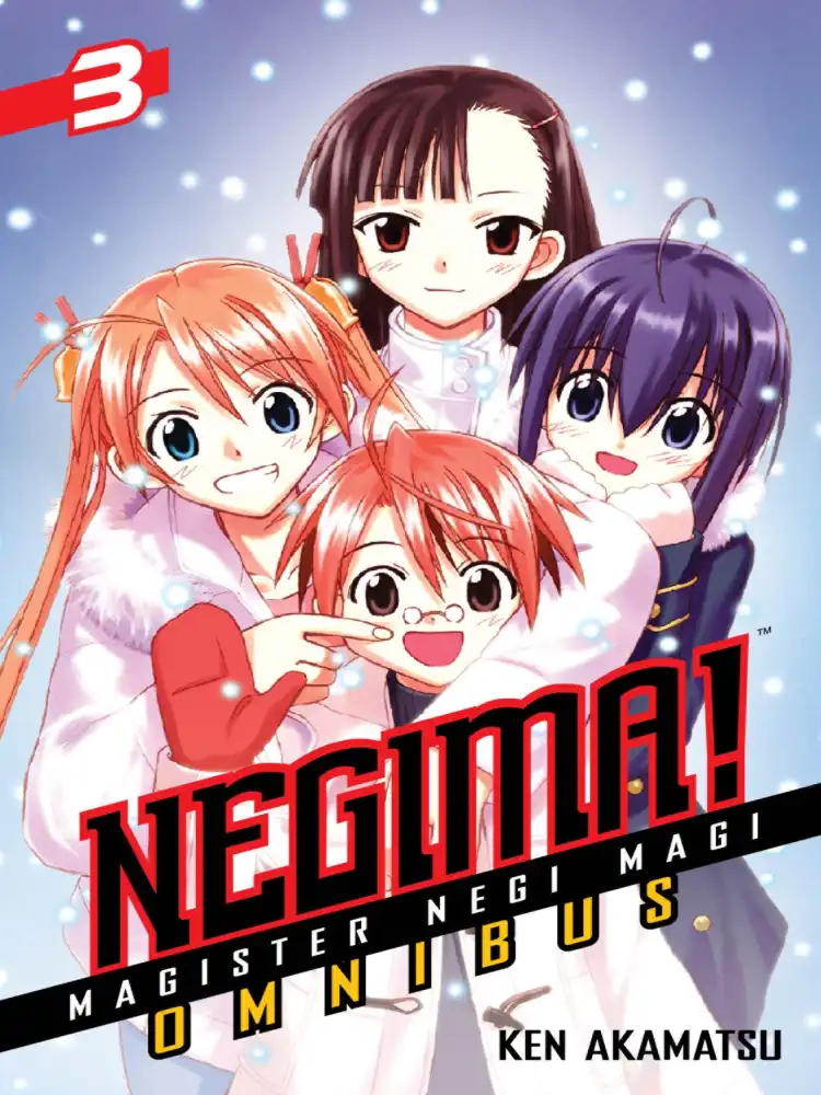 Negima! 3-In-1 Omnibus Edition [07-08-09] Volume 03