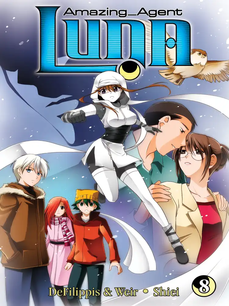 9781935934196 Amazing Agent Luna Volume 08