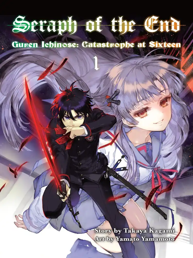 9781941220986 Seraph of the End: Guren Ichinose: Catastrophe at Sixteen (Light Novel) Volume 01