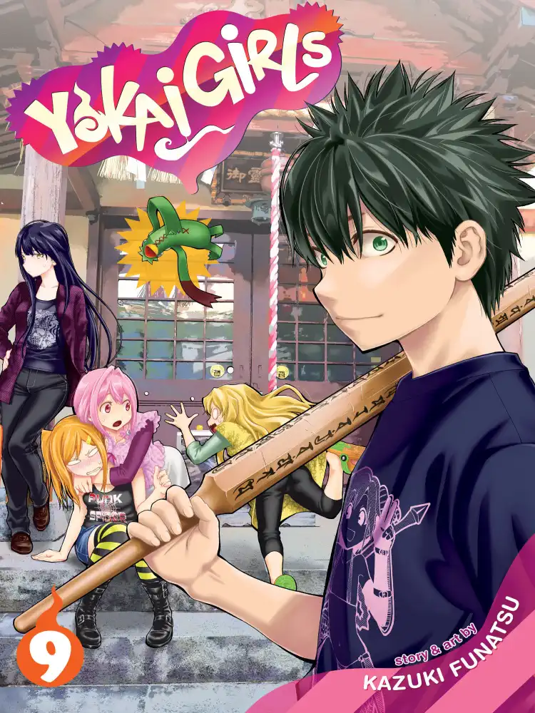 9781947804425 Yokai Girls Volume 09