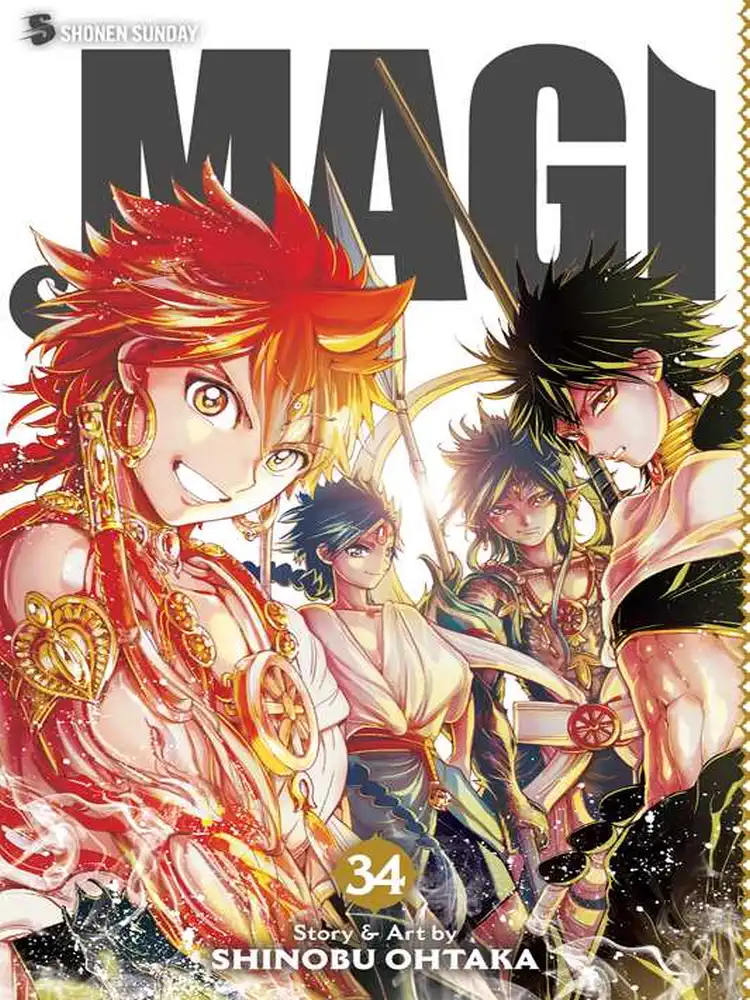 9781974700226 Magi: The Labyrinth of Magic Volume 34