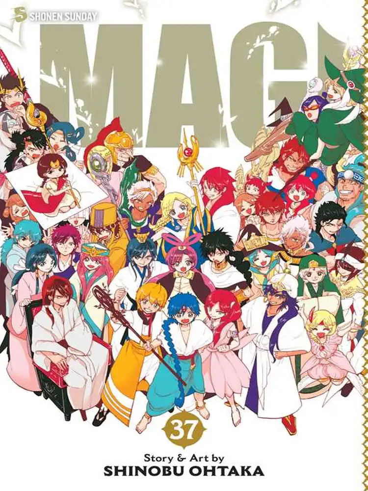 9781974703043 Magi: The Labyrinth of Magic Volume 37