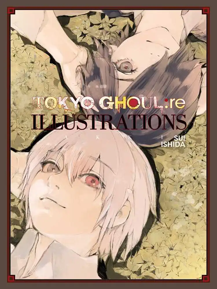 9781974717422 Tokyo Ghoul: Re Illustrations: Zakki