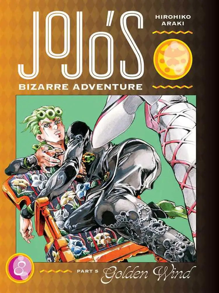 9781974724161 Jojo's Bizarre Adventure: Part 5--Golden Wind Volume 08