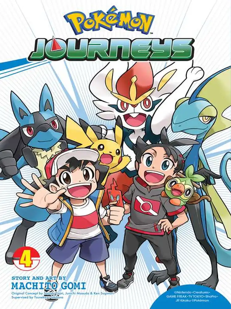 Pokemon Journeys Volume 04