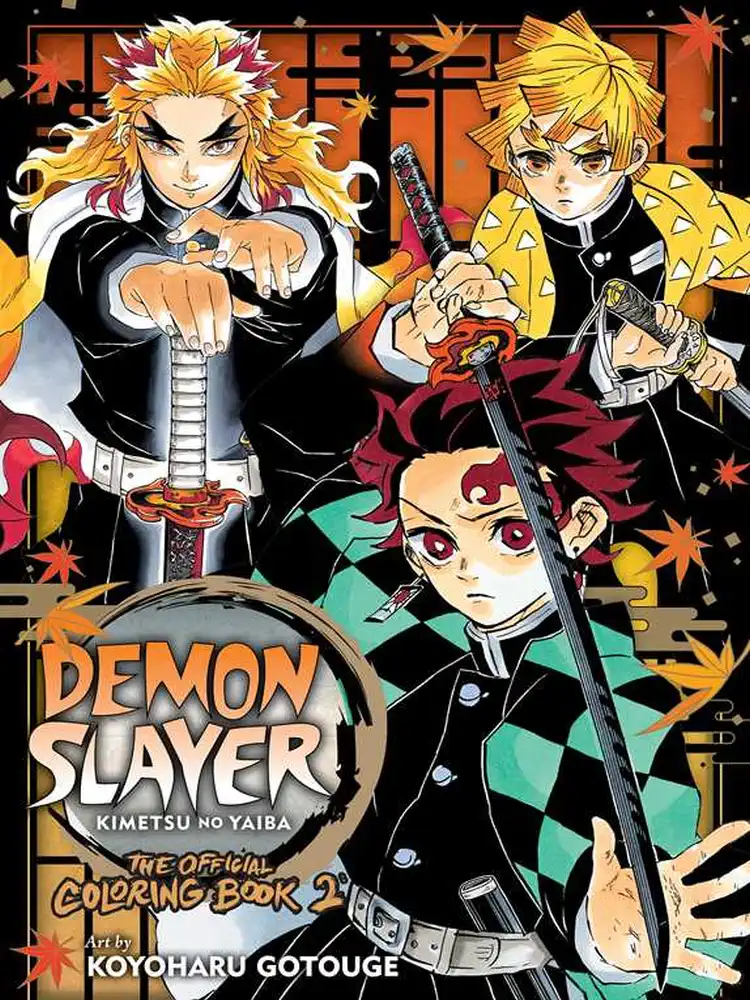 Demon Slayer: Kimetsu No Yaiba: The Official Coloring Book Volume 02