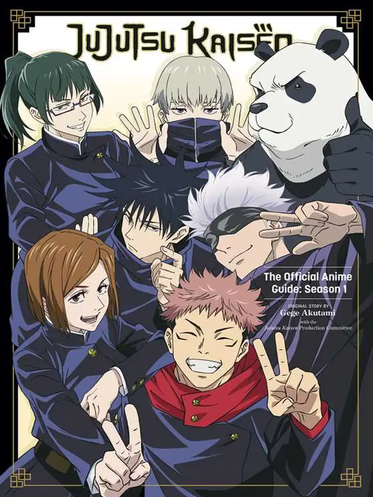 9781974740819 Jujutsu Kaisen: The Official Anime Guide: Season 01