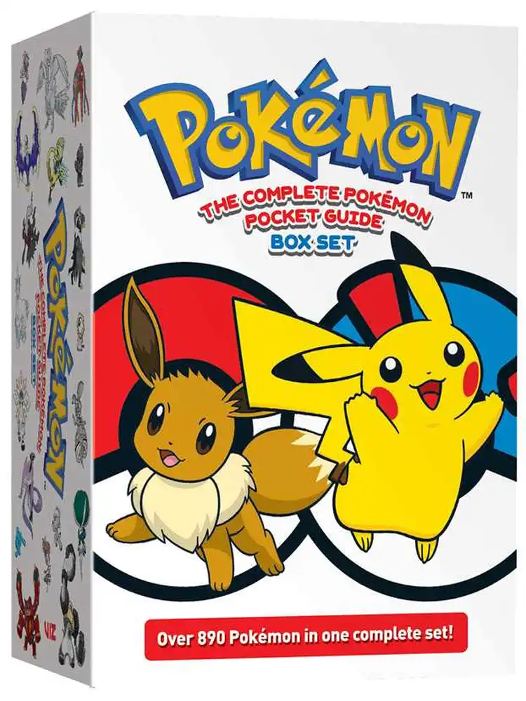 9781974741205 Pokemon: The Complete Pokemon Pocket Guide Box Set