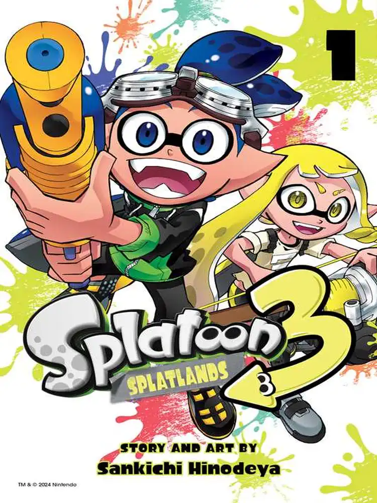 9781974743544 Splatoon 3: Splatlands Volume 01