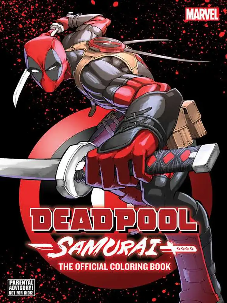 9781974747115 Deadpool: Samurai--The Official Coloring Book
