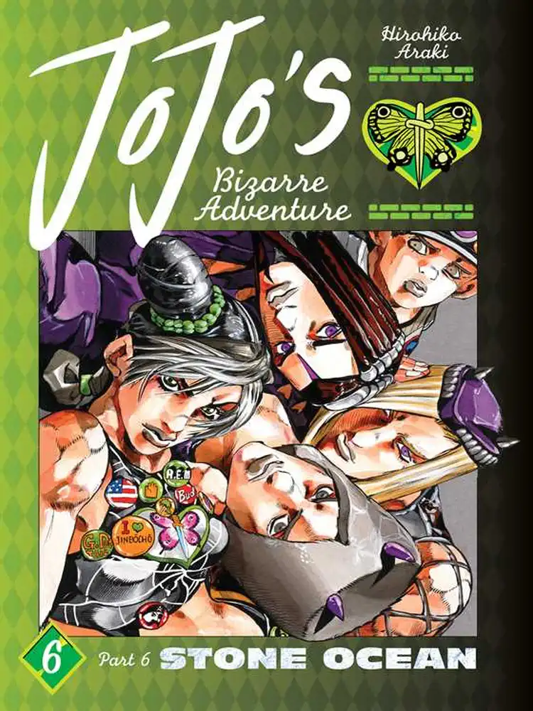 9781974748808 Jojo's Bizarre Adventure: Part 6--Stone Ocean Volume 06
