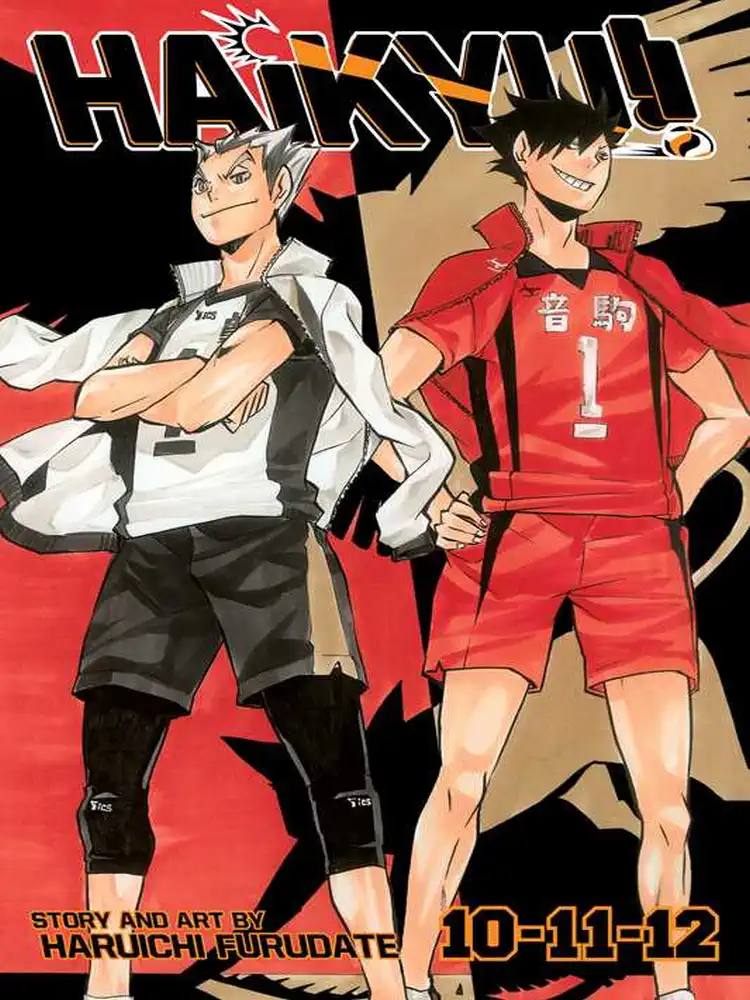 Haikyu!! 3-In-1 Omnibus Edition [10-11-12] Volume 04