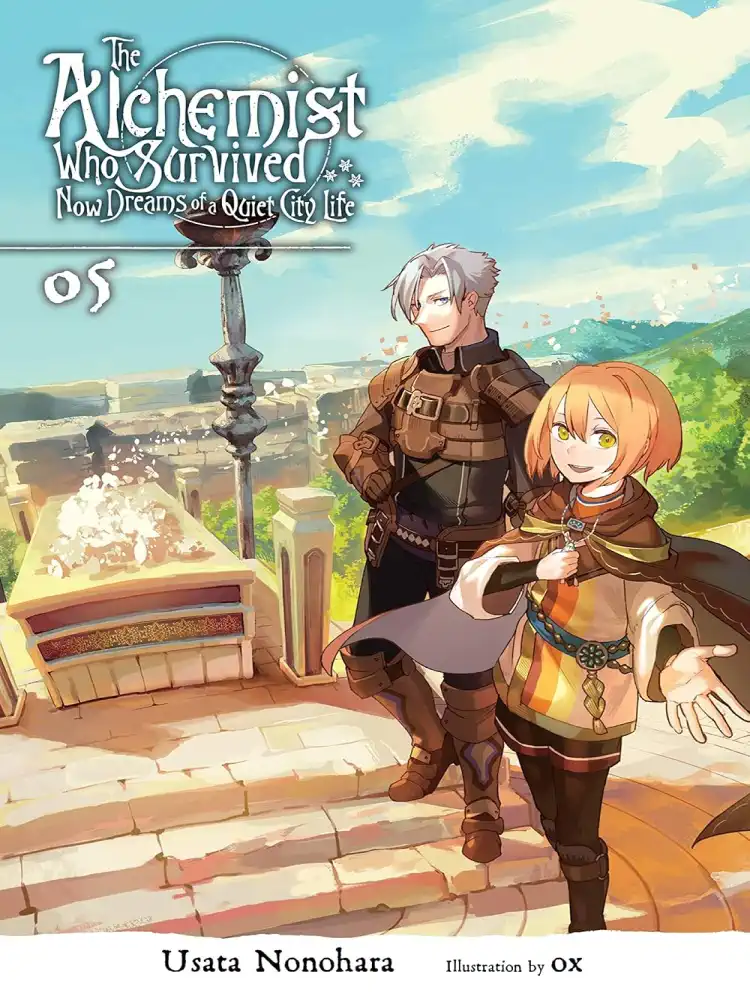 9781975310455 The Alchemist Who Survived Now Dreams of a Quiet City Life (Light Novel) Volume 05