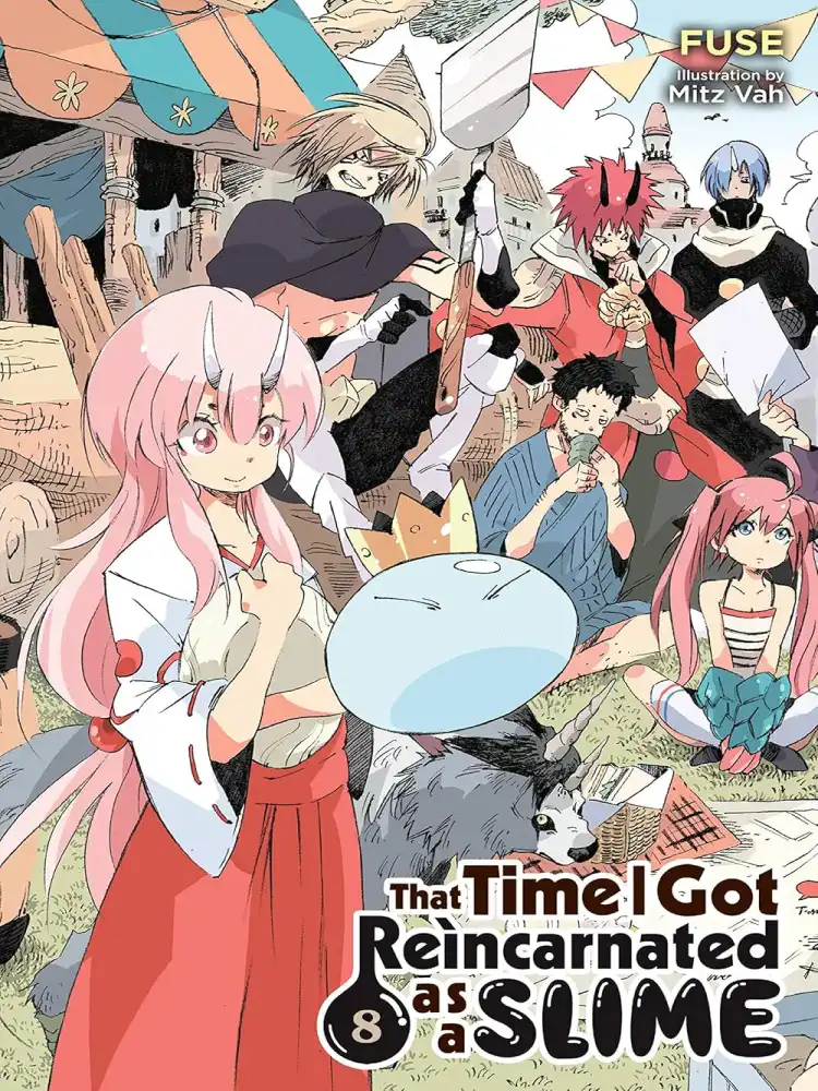 9781975312992 That Time I Got Reincarnated as a Slime (Light Novel) Volume 08