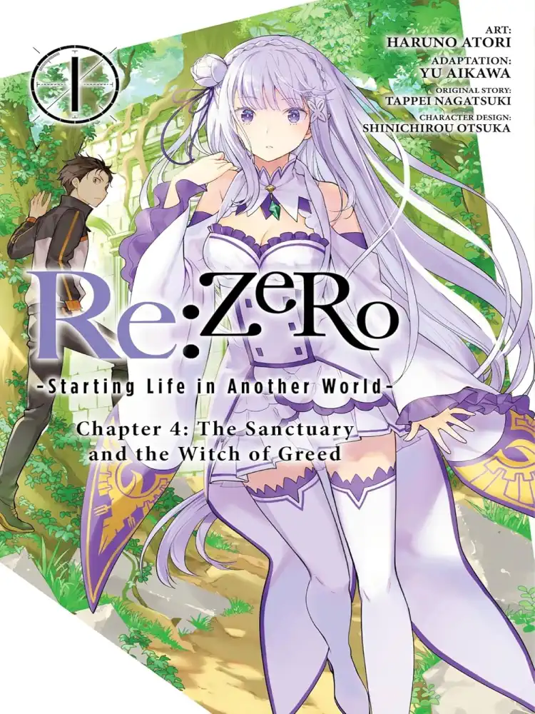 9781975320287 RE: Zero - Starting Life in Another World, Chapter 4: The Sanctuary and the Witch of Greed Volume 01