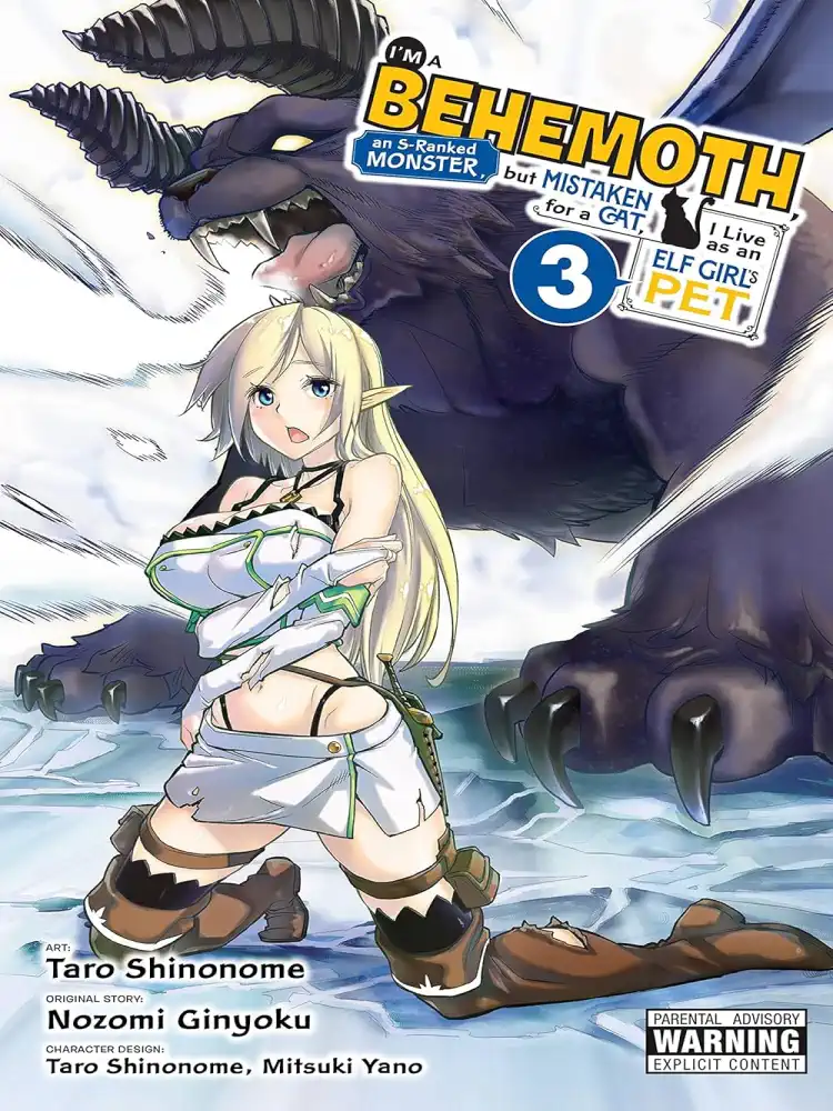 I'm a Behemoth, an S-Ranked Monster, But Mistaken for a Cat, I Live as an Elf Girl's Pet Volume 03