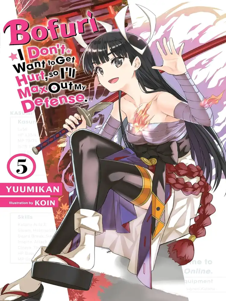 9781975323608 Bofuri: I Don't Want to Get Hurt, So I'll Max Out My Defense. (Light Novel) Volume 05