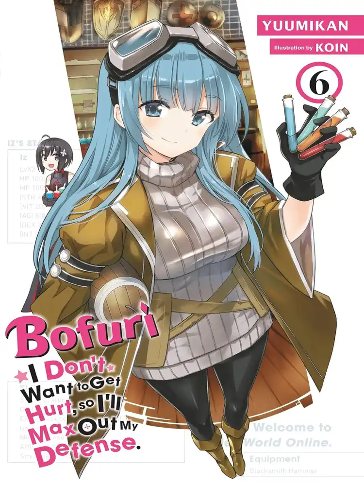 9781975323622 Bofuri: I Don't Want to Get Hurt, So I'll Max Out My Defense. (Light Novel) Volume 06